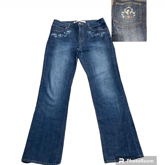 The Disney Store Snow White Boot Cut Jeans | size 8 - Picture 1 of 11